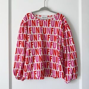 BOBO CHOSES Long Sleeve Top – Fun print